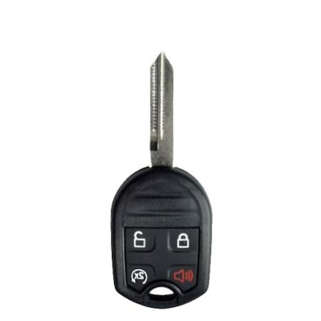 Strattec: Lincoln 4 Button Remote Head Key 164-R8064 SA Blade.